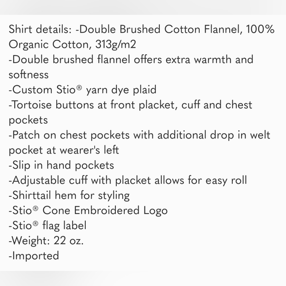 STIO | Hutkeeper Misty Cloud Plaid flannel pocket button up shirt - Picture 12 of 12